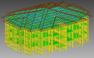 Sample mid-rise residential building
