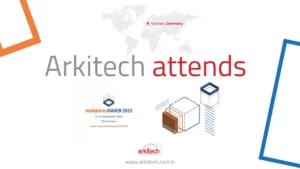 Arkitech modulerBAUEN 2023 Card